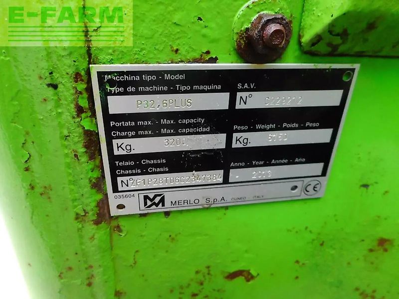 Merlo p32.6 plus ( 2,15 hoch 2,05 breit ) 40 km/h