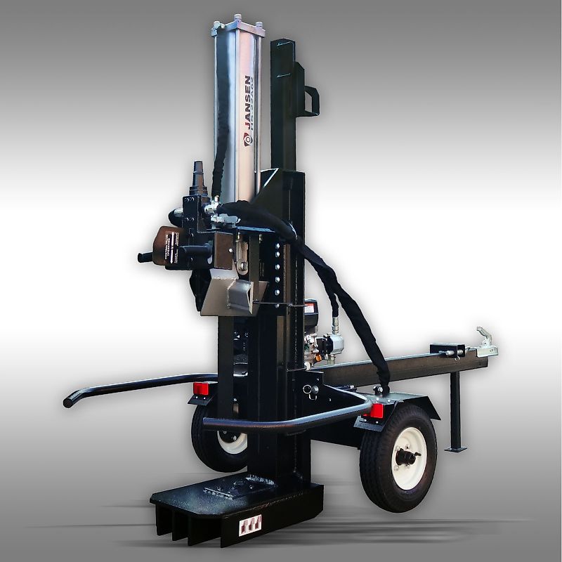 Jansen Holzspalter Jansen HS-22A62, 22 t, 62cm, Benzinmotor, stehend+liegend