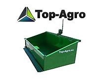TOP-AGRO Heckcontainer / Heckmulde Premium mechanisch HCP ab 1,50 bis 2,0m