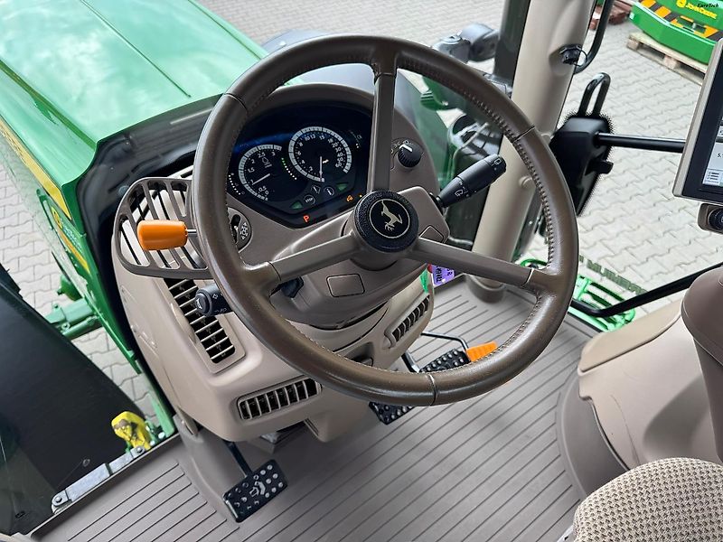 John Deere 6155r 2022r AutoPower 50km 171km Wom GPS LED