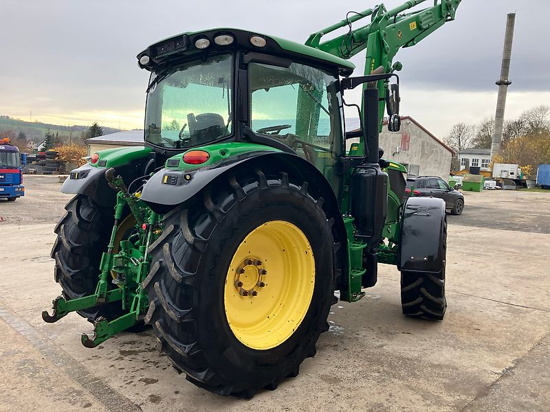 John Deere 6135R + FL 643R