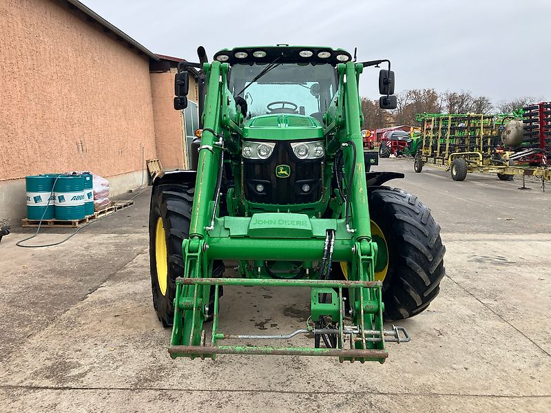 John Deere 6135R + FL 643R