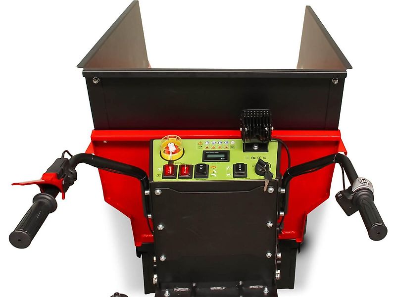 SCHORR Minidumper DEHRAS 500kg Elektro 1000W 48V Elektrodumper Dumper Motorschubkarre Elektroschubkarre