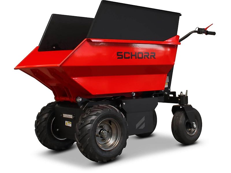 SCHORR Minidumper DEHRAS 500kg Elektro 1000W 48V Elektrodumper Dumper Motorschubkarre Elektroschubkarre