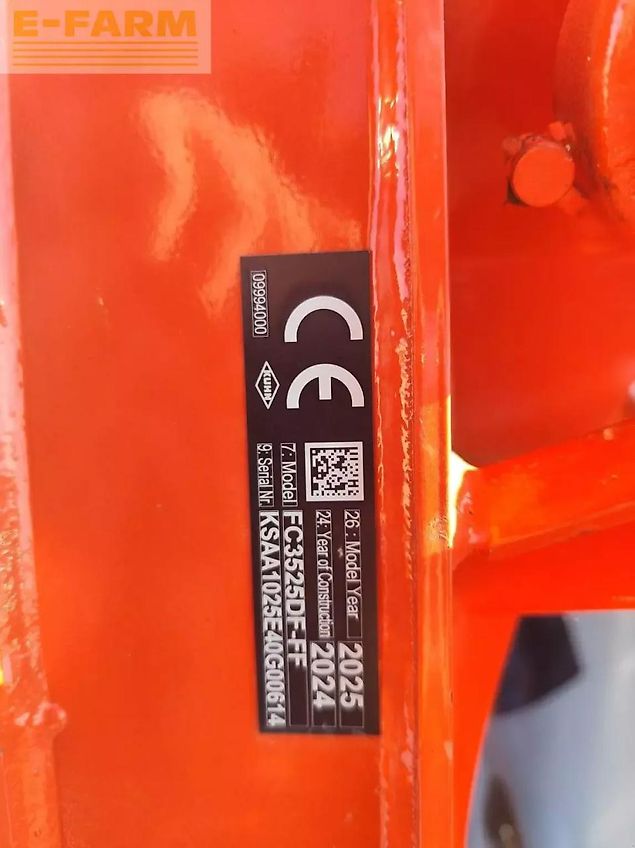 Kuhn fc 3525 frontale