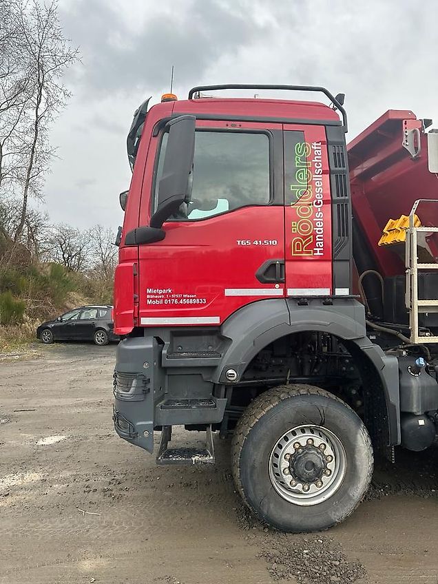 MAN 4-Achs Kipper 8*8 41.510 Hinterkippmulde Netto 127500