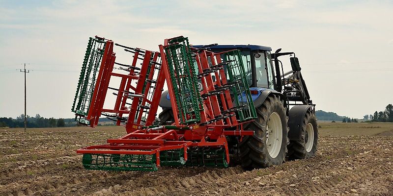 AGRO-MASZ AU 56 45x 10 mm Zinken mit Beleuchtung