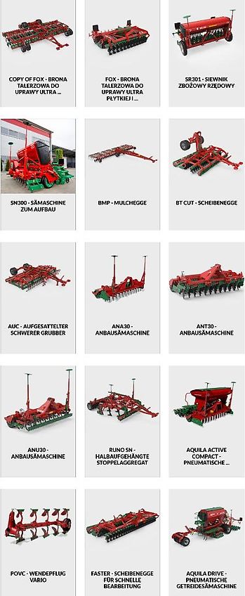 AGRO-MASZ AU 56 45x 10 mm Zinken mit Beleuchtung