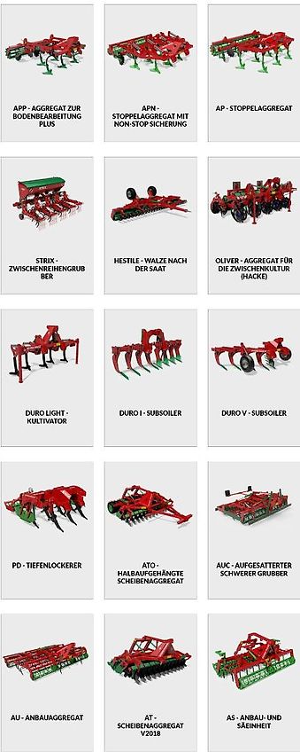 AGRO-MASZ AU 56 45x 10 mm Zinken mit Beleuchtung