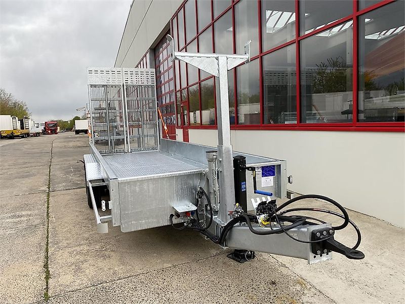 Möslein TT 11-E6x2 hydr. Rampen Tieflader für Fräsen brei