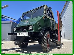 Mercedes-Benz Unimog U2010 , Restauriert , Baujahr 1953 , mit Mörtl Mähwerk , Traumfahrzeug