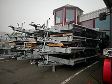 Baggeranhänger Vlemmix 3500 kg Transporter Anhänger ALU-Boden