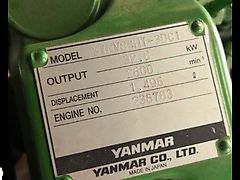 Yanmar 3TNV88 - [CZĘŚCI] Głowica Wał Blok (Części zamienne)