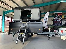 Camping KT-EB3 Offroad inkl Dachzelt pulverbeschichtet schwarz