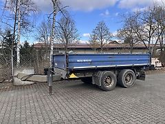 Müller-Mitteltal 18 t Tandemkipper- Tieflader