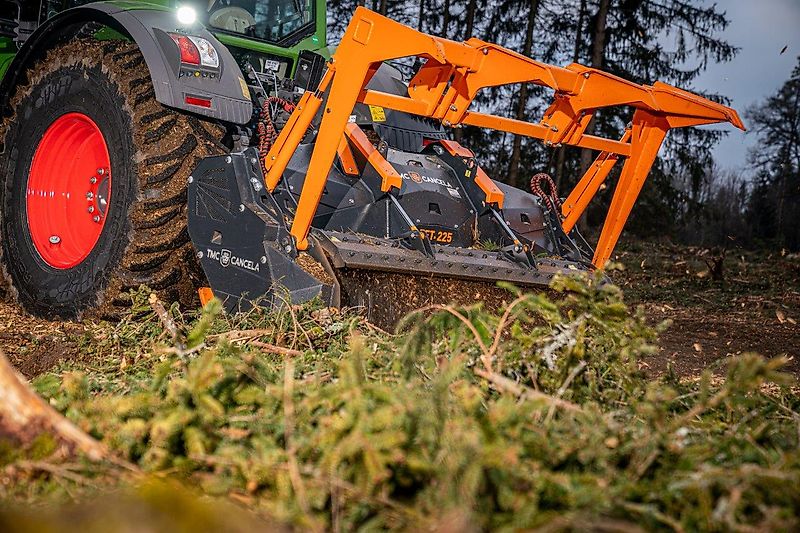 TMC Cancela TFT-225 Forstmulcher/Mulcher für Traktor-Lagergerät-