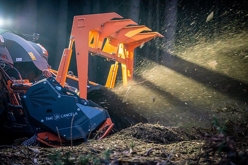 TMC Cancela TFT-225 Forstmulcher/Mulcher für Traktor-Lagergerät-