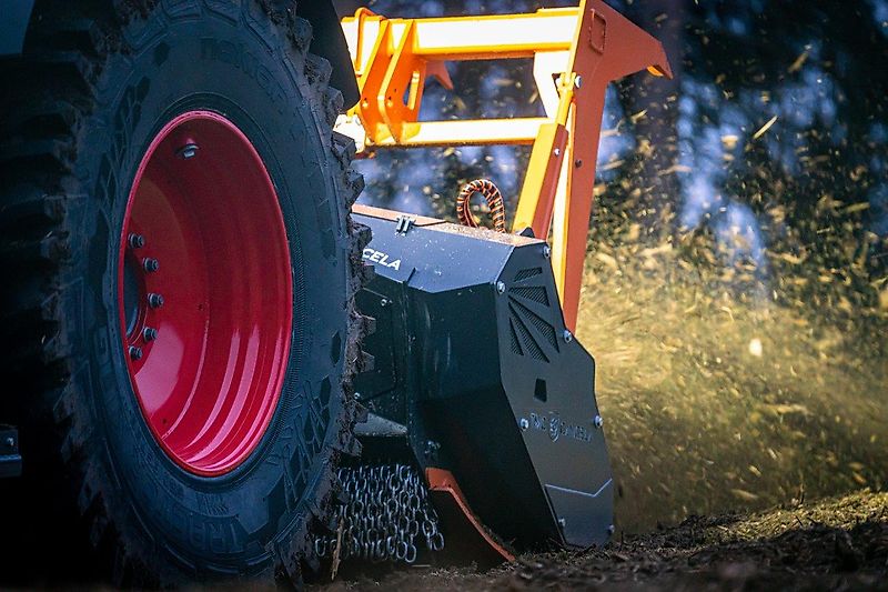 TMC Cancela TFT-225 Forstmulcher/Mulcher für Traktor-Lagergerät-