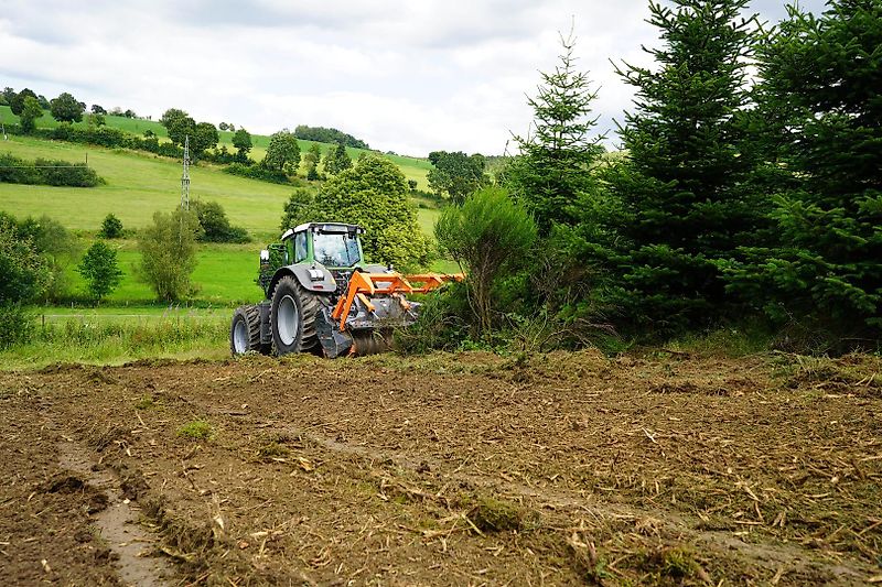 TMC Cancela TFT-225 Forstmulcher/Mulcher für Traktor-Lagergerät-
