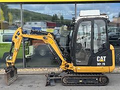 Caterpillar CAT 301.7D Minibagger Kettenbagger Schnellwechsler