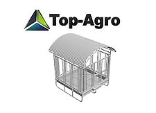 TOP-AGRO Raufe für Pferde RFP M2 verzinkt !!NEU!!