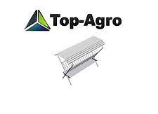 TOP-AGRO Weide für Schafe mit Dach verzinkt FRF-SD2