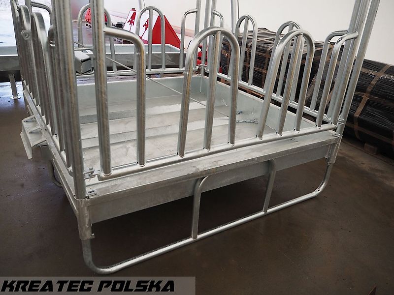 KMZ Heuraufe M4/12, Raufe für Vieh und Pferde 12 -Stellen, verzinkt