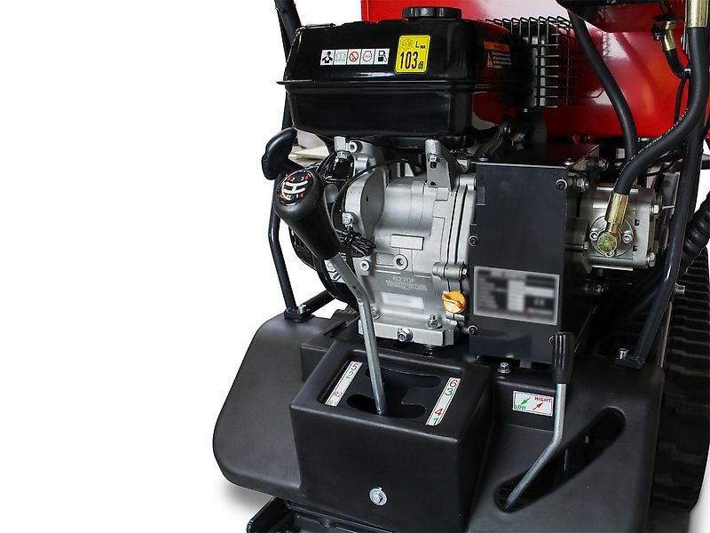 SCHORR Minidumper RR500DHKASH PRO [Selbstlader+Hochkipper] 500kg Raupendumper Mulde Hochkipper Schaufeldumper