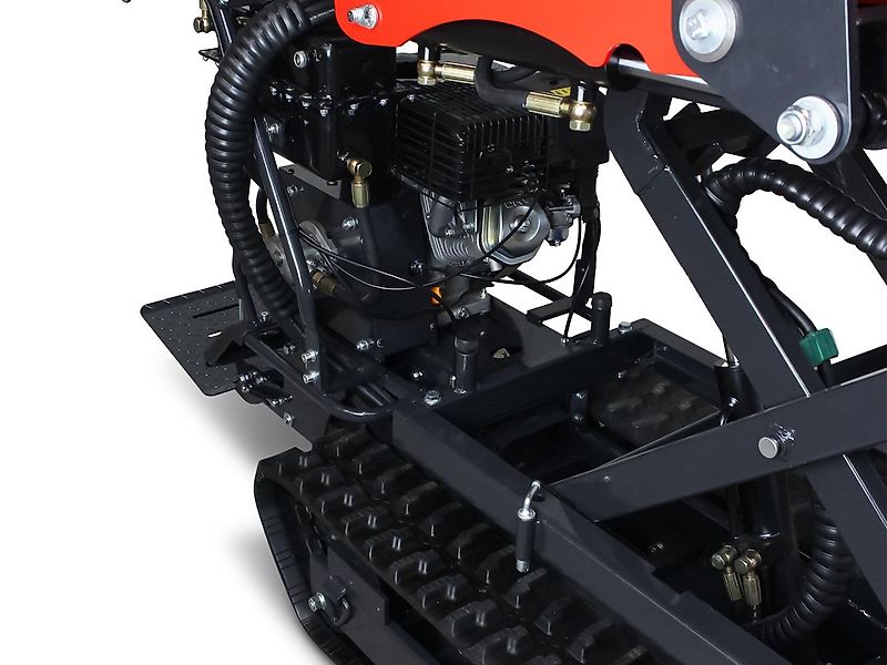 SCHORR Minidumper RR500DHKASH PRO [Selbstlader+Hochkipper] 500kg Raupendumper Mulde Hochkipper Schaufeldumper