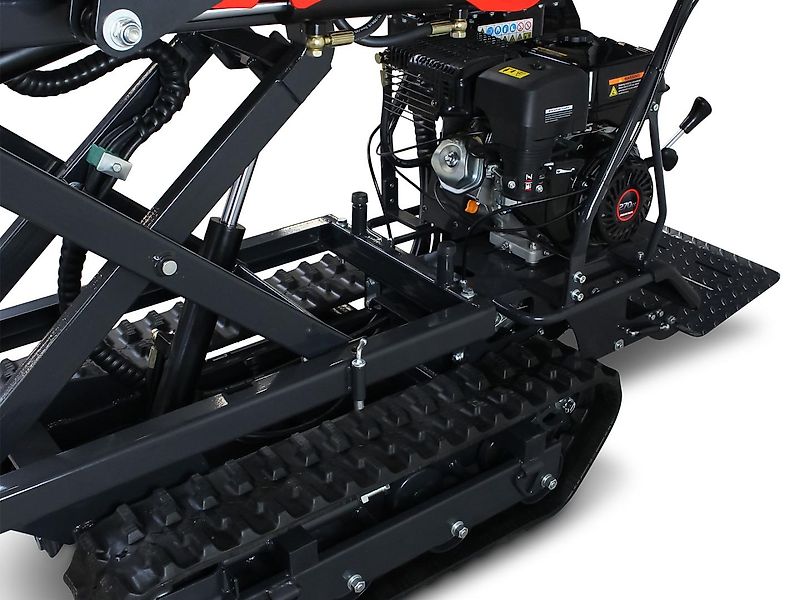 SCHORR Minidumper RR500DHKASH PRO [Selbstlader+Hochkipper] 500kg Raupendumper Mulde Hochkipper Schaufeldumper