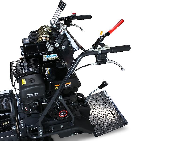 SCHORR Minidumper RR500DHKASH PRO [Selbstlader+Hochkipper] 500kg Raupendumper Mulde Hochkipper Schaufeldumper