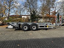Möslein BDF Tandem- BDF- Wechselanhänger mit Ladebordwand