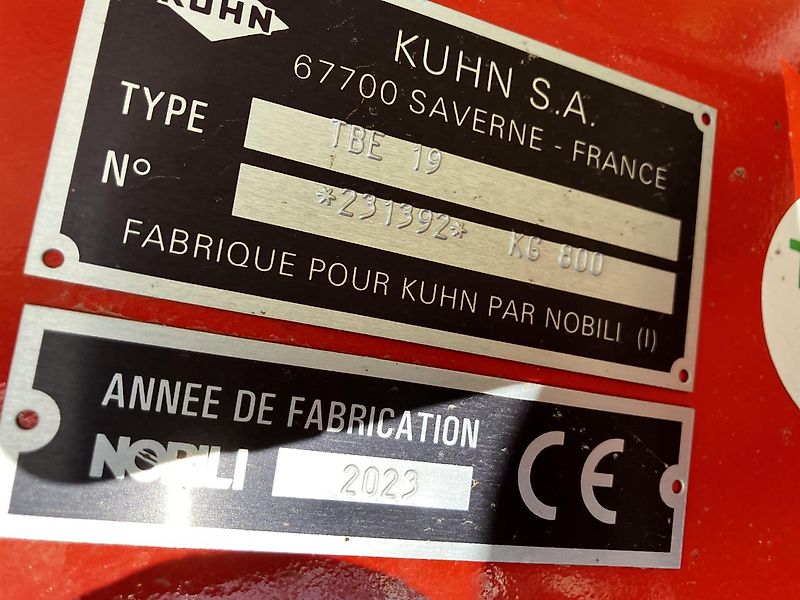 Kuhn TBE 19