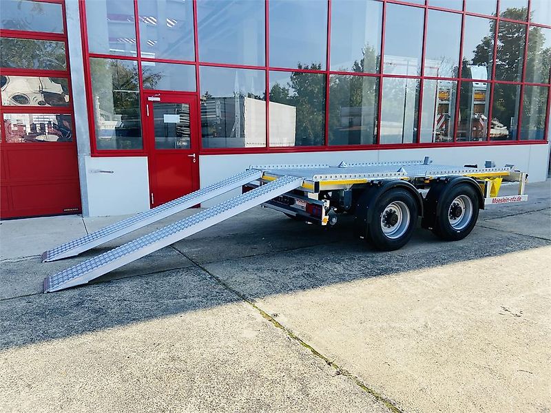 Möslein TMH 2 14 t Tandem- Absetzmuldenanhänger,geschloss