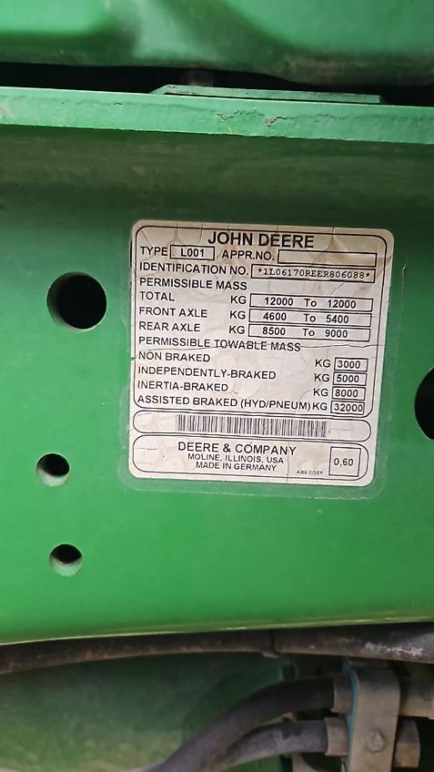 John Deere 6170 R