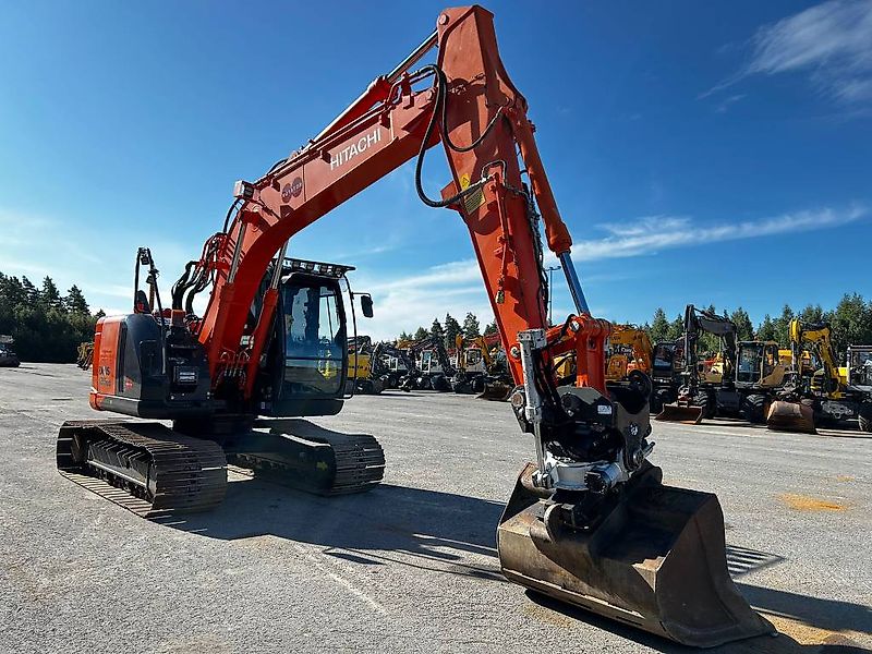 Hitachi ZX 135 US / 3D, Pyörittäjä, Rasvari, Lämmitin!