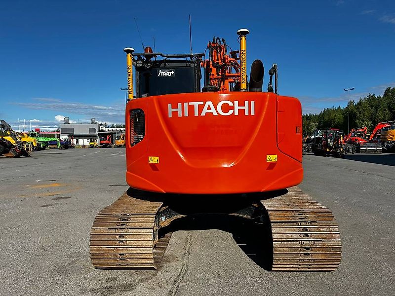 Hitachi ZX 135 US / 3D, Pyörittäjä, Rasvari, Lämmitin!