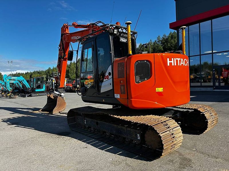 Hitachi ZX 135 US / 3D, Pyörittäjä, Rasvari, Lämmitin!