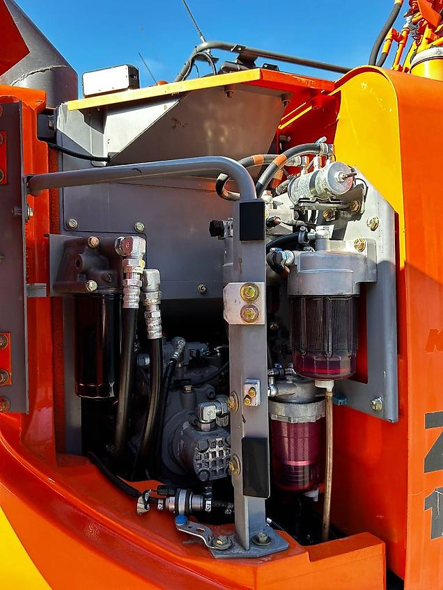 Hitachi ZX 135 US / 3D, Pyörittäjä, Rasvari, Lämmitin!