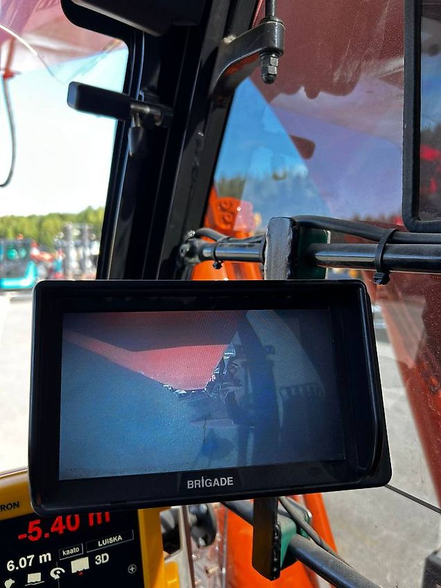 Hitachi ZX 135 US / 3D, Pyörittäjä, Rasvari, Lämmitin!