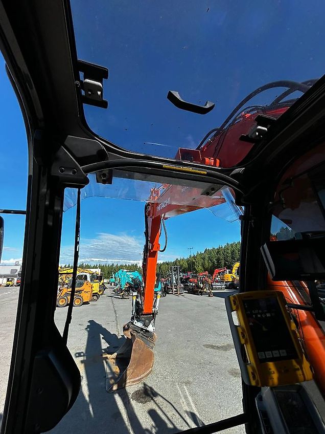 Hitachi ZX 135 US / 3D, Pyörittäjä, Rasvari, Lämmitin!