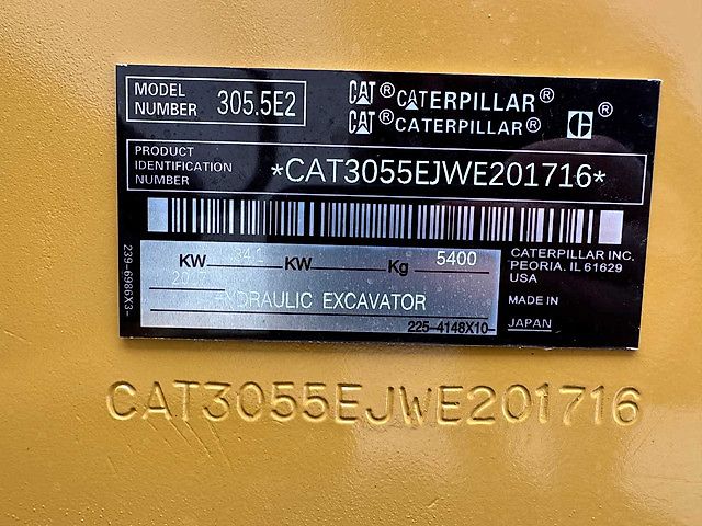 Caterpillar 305.5E2