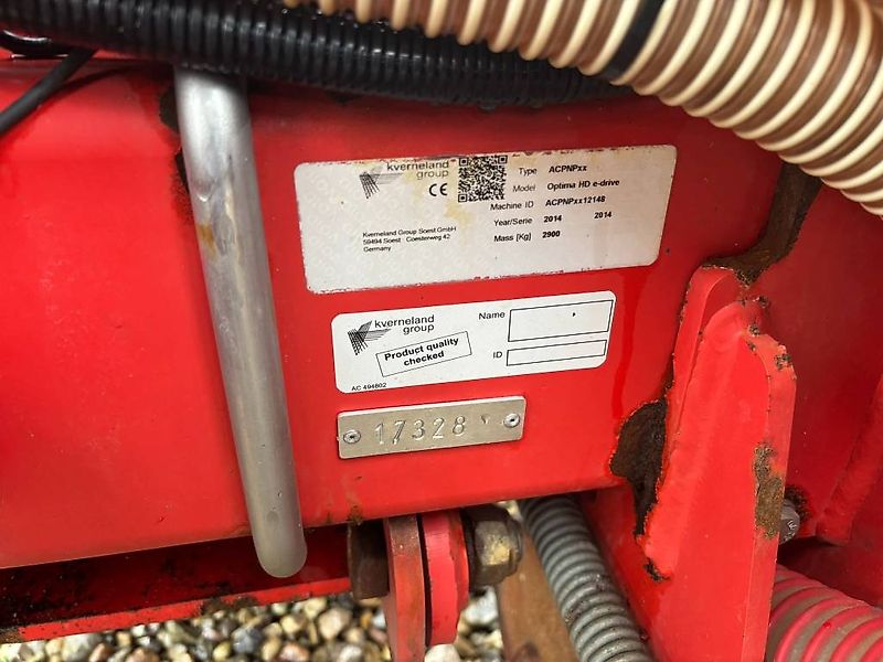 Kverneland E Drive Optima HD 8 Rækket