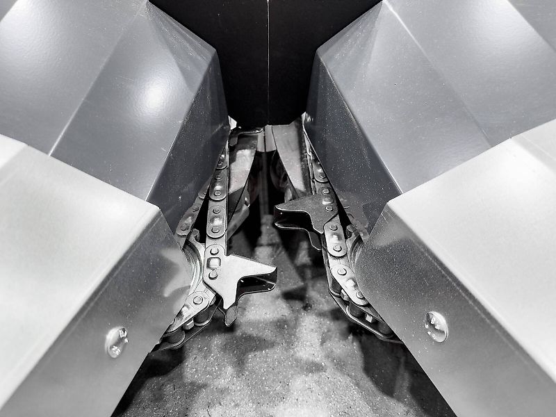 Tecnomais TMRP2 6R-F corn header, 6 row, foldable, 75 cm, for Case IH és New Holland combines, chopper, stalk crushers