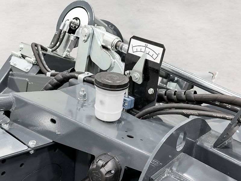 Tecnomais TMRP2 6R-F corn header, 6 row, foldable, 75 cm, for Case IH és New Holland combines, chopper, stalk crushers