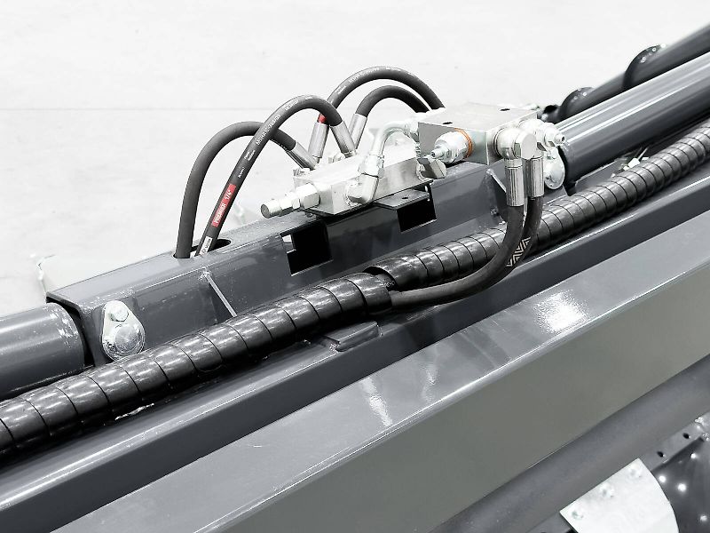 Tecnomais TMRP2 6R-F corn header, 6 row, foldable, 75 cm, for Case IH és New Holland combines, chopper, stalk crushers