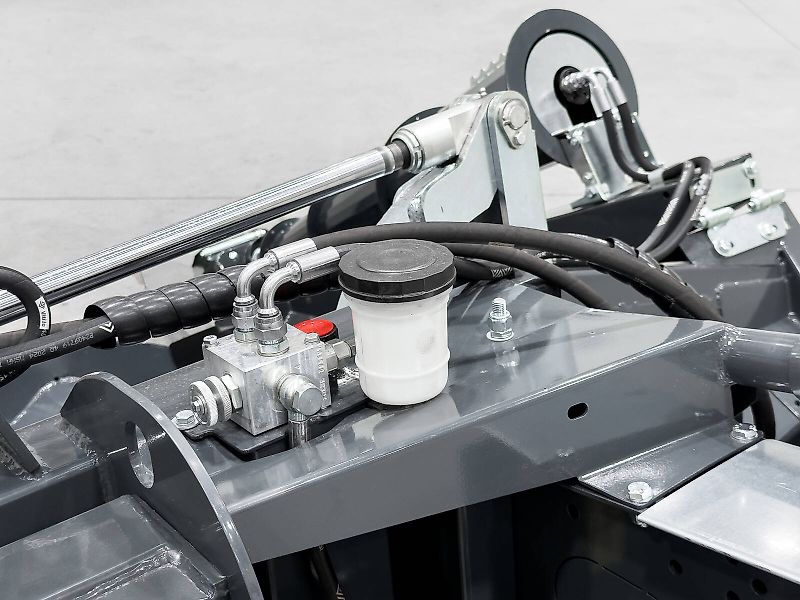 Tecnomais TMRP2 6R-F corn header, 6 row, foldable, 75 cm, for Case IH és New Holland combines, chopper, stalk crushers