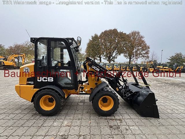 JCB 403 PLUS Kabine SW-Weidemann