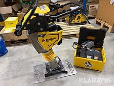 Vibrostamp Bomag BT60E Eldriven med batteri och laddare