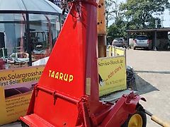 Taarup Frischgrashäcksler für Hühner Schweine Kühe 1,45 m Transfermulchhäcksler Kleegrasernte Banketthäcksler Ernte von Frischgras in einem Arbeitsgand ohne Bodenkontakt